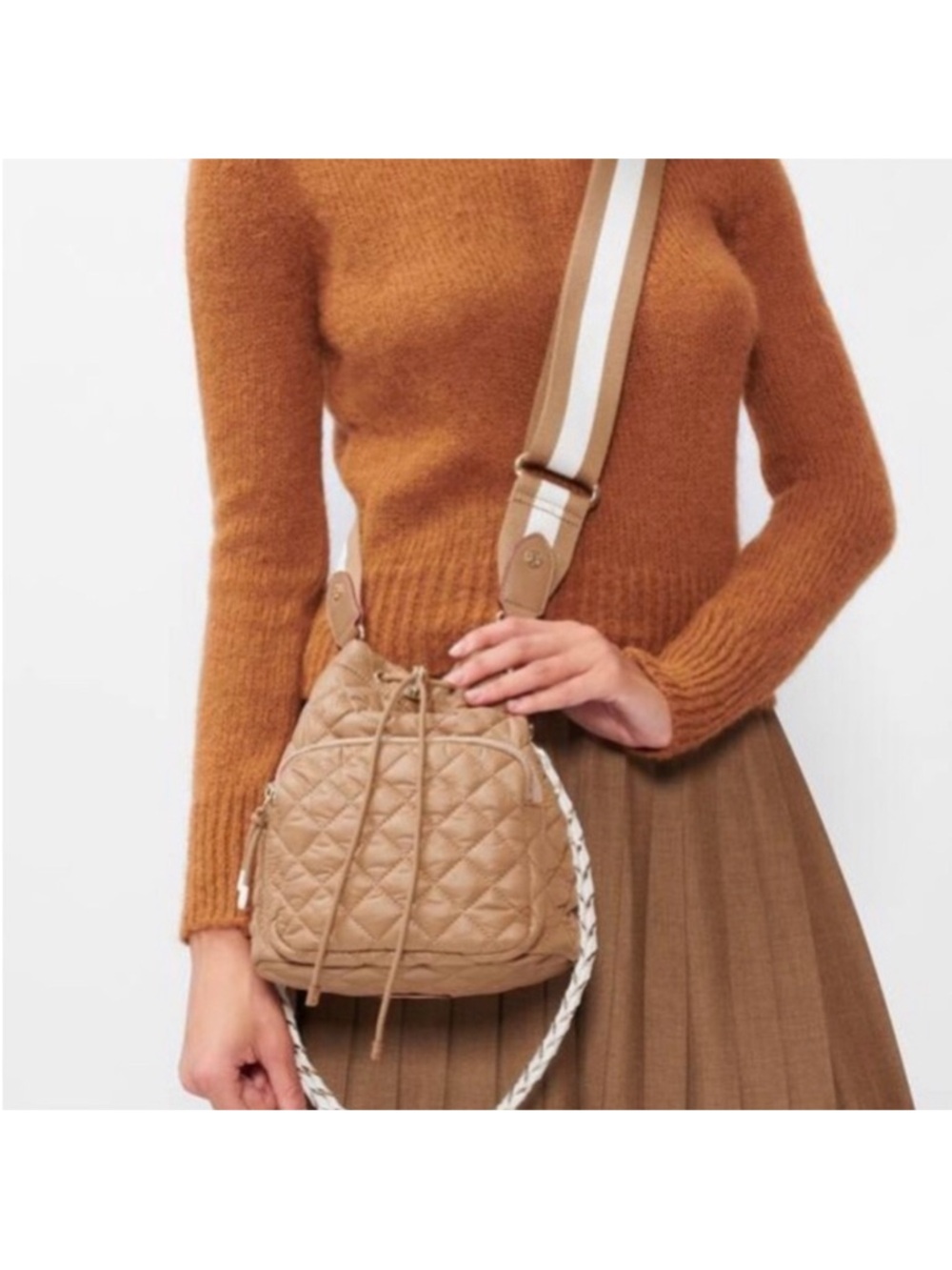 MZ Wallace Crosby Bucket Bag